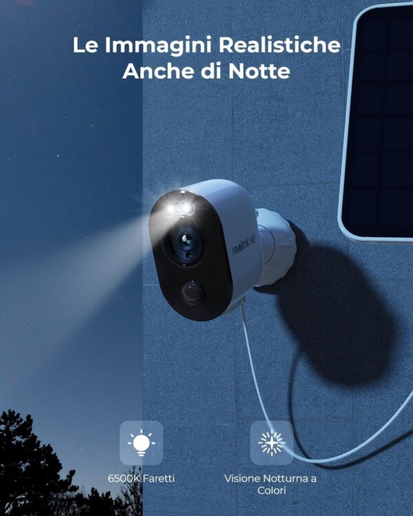 Telecamera di Sicurezza a Batteria 4K 8MP Argus 3 Ultra, BWC4K01 - immagine 10