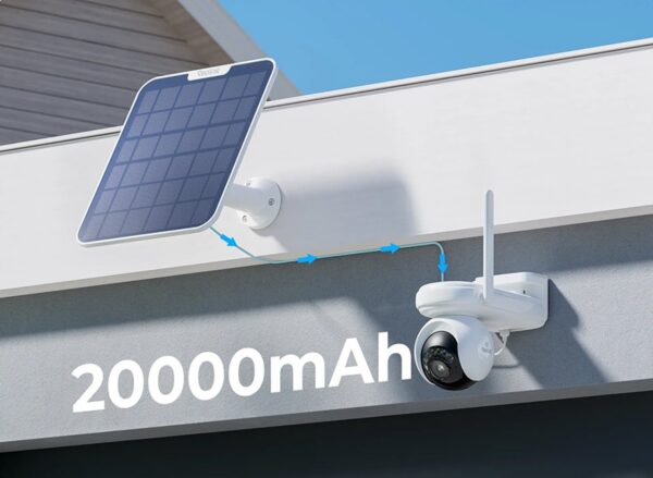 Telecamera di Sicurezza Wireless 4K 8MP IP65, BWPT4K07W - immagine 10