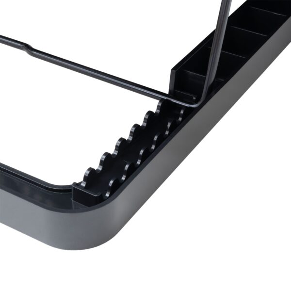 Supporto di Raffreddamento per Notebook fino a 17,3'' con 8 Regolazioni di Altezza e 2 Porte USB, CP-28 - immagine 9