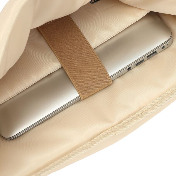 Zaino Rolltop Impermeabile per Notebook Jakarta 15,6'' Beige - immagine 9