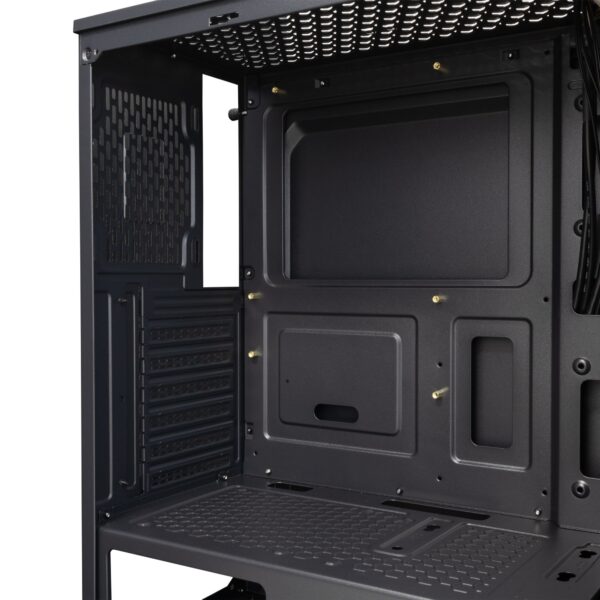 Case PC Chassis ATX Mid Tower Nero - immagine 9