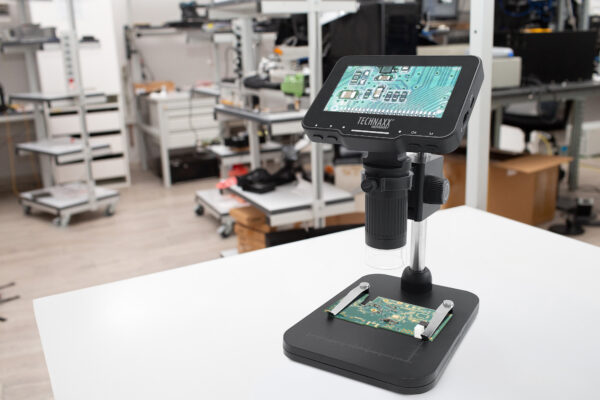 Microscopio Digitale con Display 4,3 Pollici 720p a 8 LED, TX-277 - immagine 9