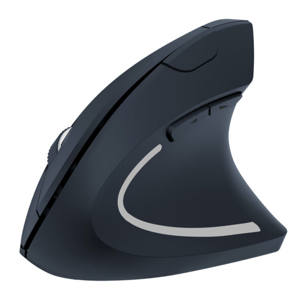 Mouse Verticale Ottico 1600dpi Ergonomico Wireless - immagine 9