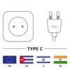 Caricatore USB 1A 5W Compatto Spina Europea Nero - immagine 9