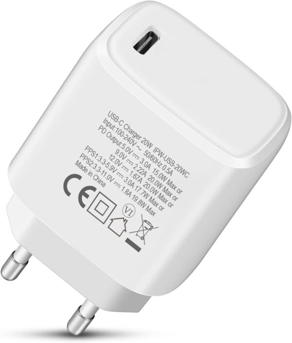Caricatore Alimentatore USB-C™ GaN da Muro 20W - immagine 10