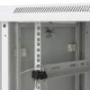 Armadio Rack 19'' a muro 12 unità sezione unica prof. 600mm Grigio - immagine 8