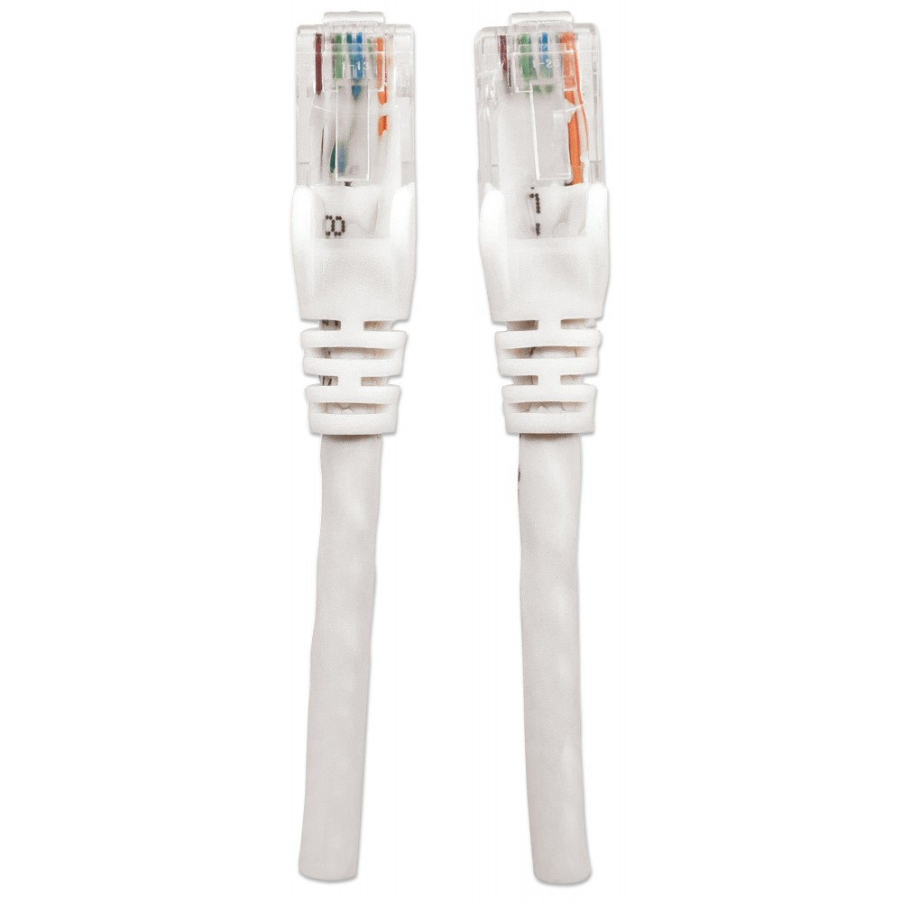Cavo di rete Patch in Rame Cat. 5e Bianco UTP 7,5 m - immagine 9