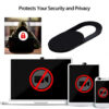 Coperchio otturatore per WebCam Laptop/Smartphone 3pz - immagine 9