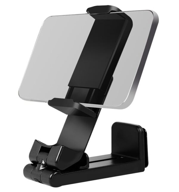 Supporto Porta Smartphone 4,76,9'' con Rotazione 360° Nero - immagine 8
