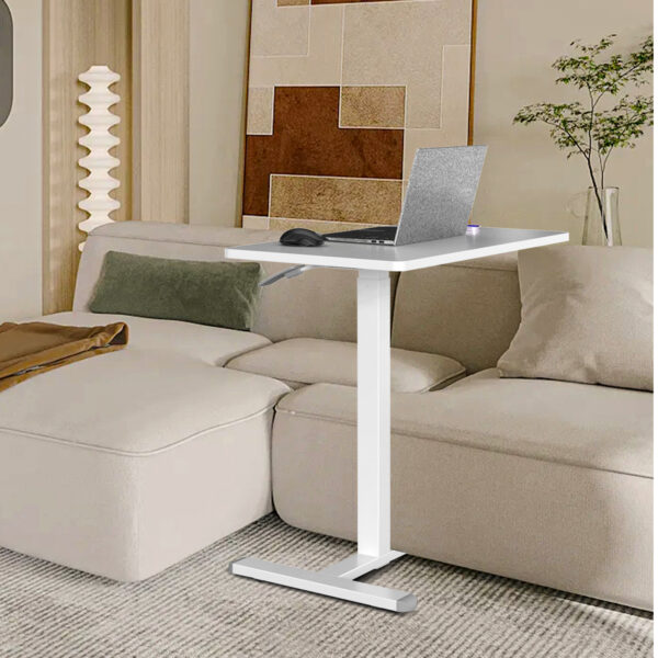 Sit-Stand Scrivania Compatta Postazione di Lavoro con Altezza Regolabile - immagine 8
