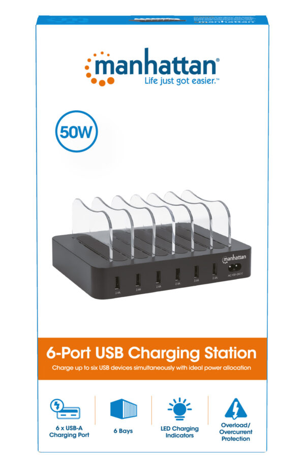Docking Station Stazione di ricarica 6 porte USB - immagine 9
