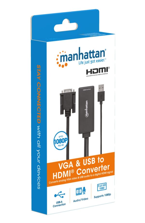 Convertitore da VGA e USB a HDMI - immagine 9