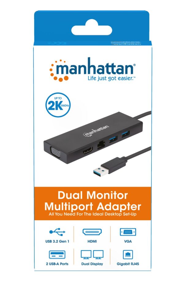 Adattatore SuperSpeed USB Multiporta Doppio Monitor - immagine 10