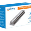 Hub USB 2.0 Hi-Speed 10 Porte da Tavolo con Alimentatore - immagine 9