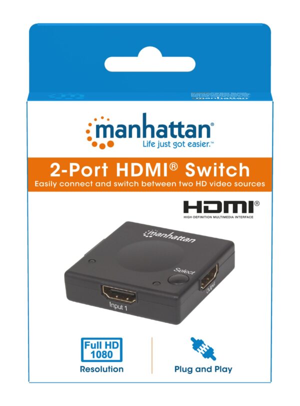 Switch HDMI 2 porte 1080p - immagine 9