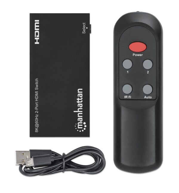 Switch HDMI 8K@60Hz 2 porte - immagine 9