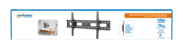 Supporto universale inclinabile da parete per TV Flat-Panel 37-90'' - immagine 9