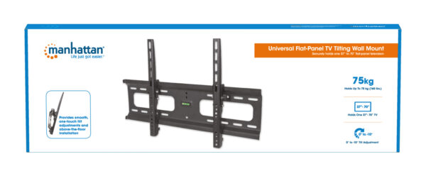 Supporto a Muro Universale Inclinabile per TV 37-70'' - immagine 9