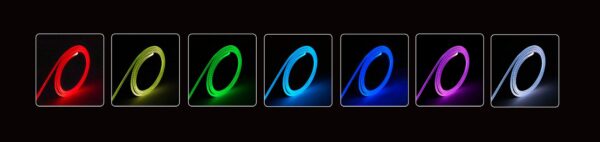 Tappetino Mouse Gaming XXL Illuminazione LED Effetti Luce RGB - immagine 9