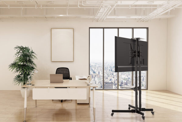Supporto a Pavimento con una Mensola Trolley TV LCD/LED/Plasma 37-70'' - immagine 9