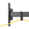 Staffa a Muro Universale 2 Snodi per TV LED LCD 13-42'' Nero - immagine 9