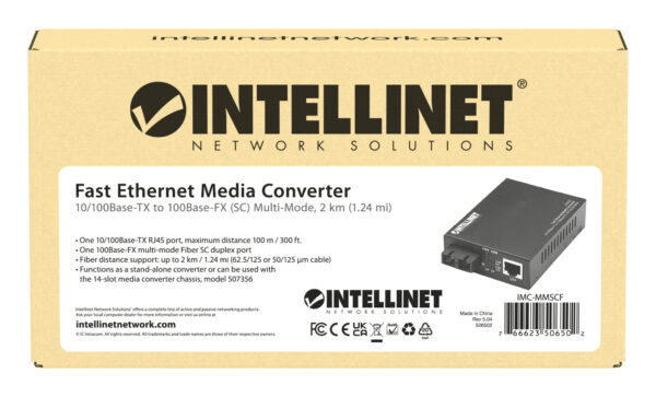 Convertitore RJ45 - Fibra SC Multimodale - immagine 9