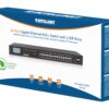 Gigabit Ethernet Switch 24 porte POE+ con 2 porte SFP - immagine 9