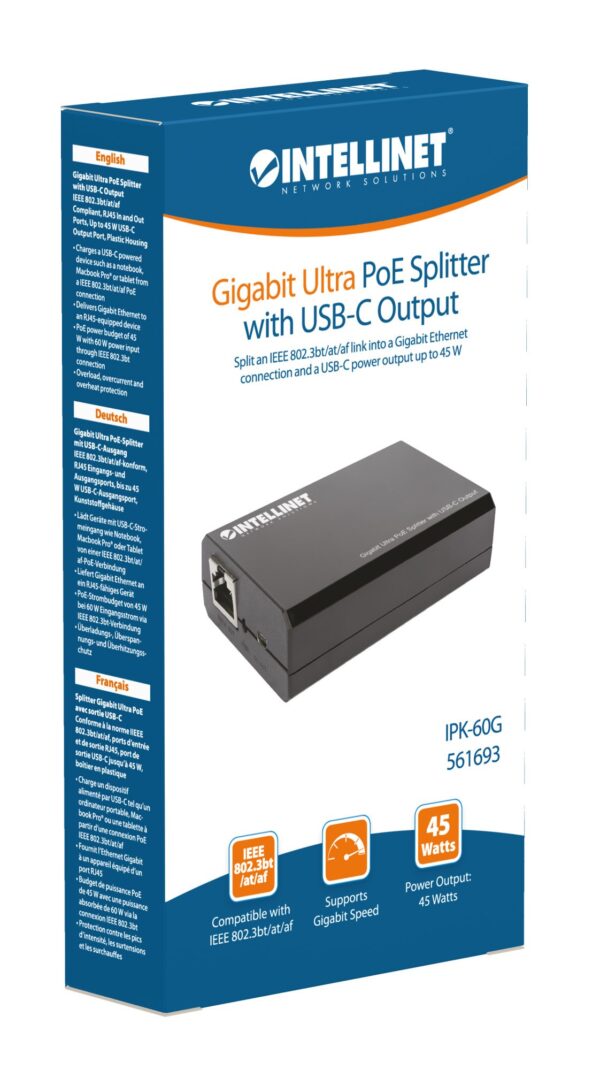 Splitter Gigabit Ultra PoE con uscita USB-C™ - immagine 9