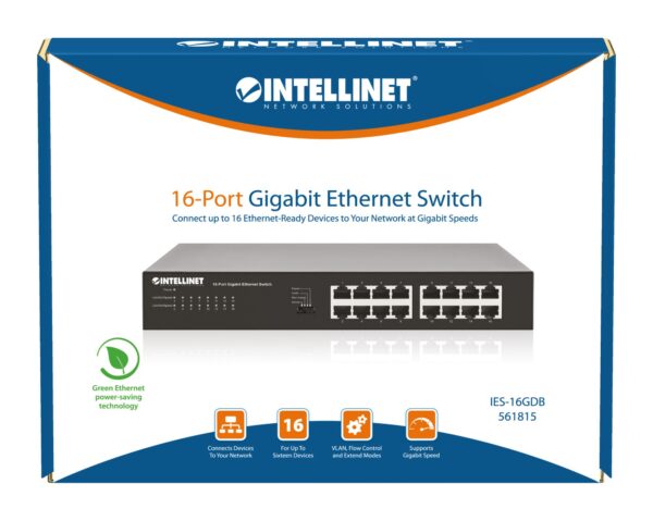 Ethernet Switch Gigabit 16 porte - immagine 9