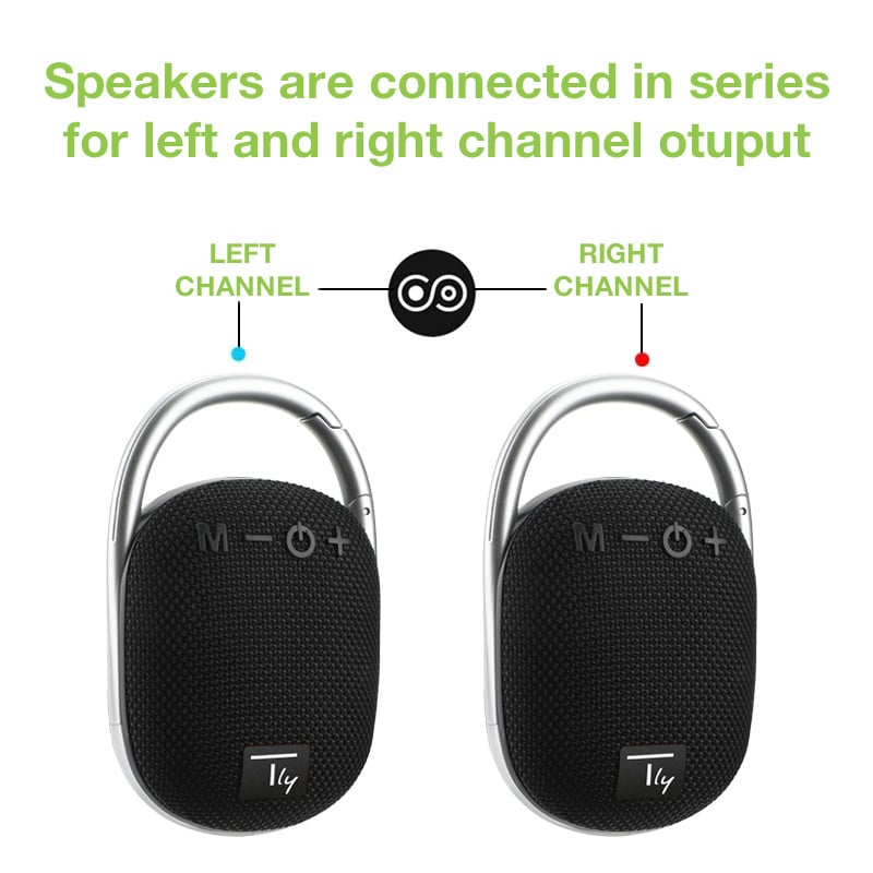 Mini Altoparlante Wireless BT V5.3 Speaker Luce LED Vivavoce TF USB Nero - immagine 9