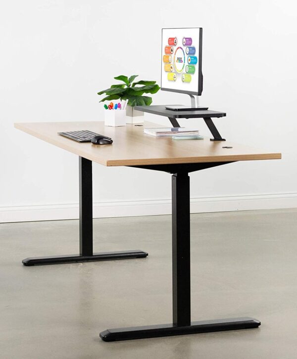 Rialzo per Monitor 13''-32'' da Scrivania Larghezza 1m - immagine 9