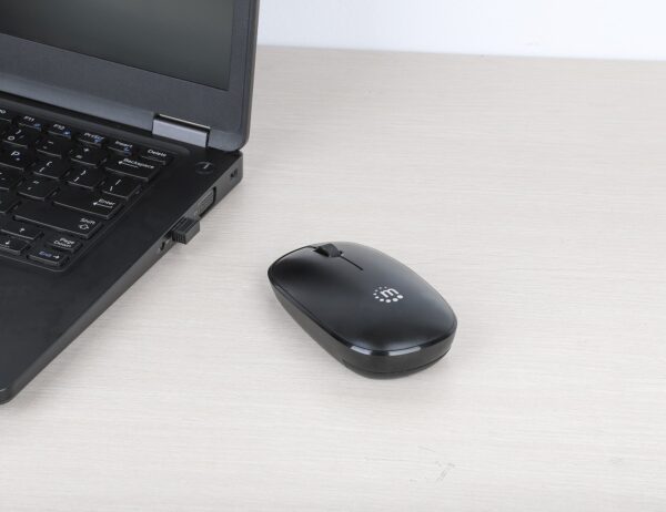 Mouse Wireless Ottico USB 1200 dpi MW3050 Nero - immagine 9
