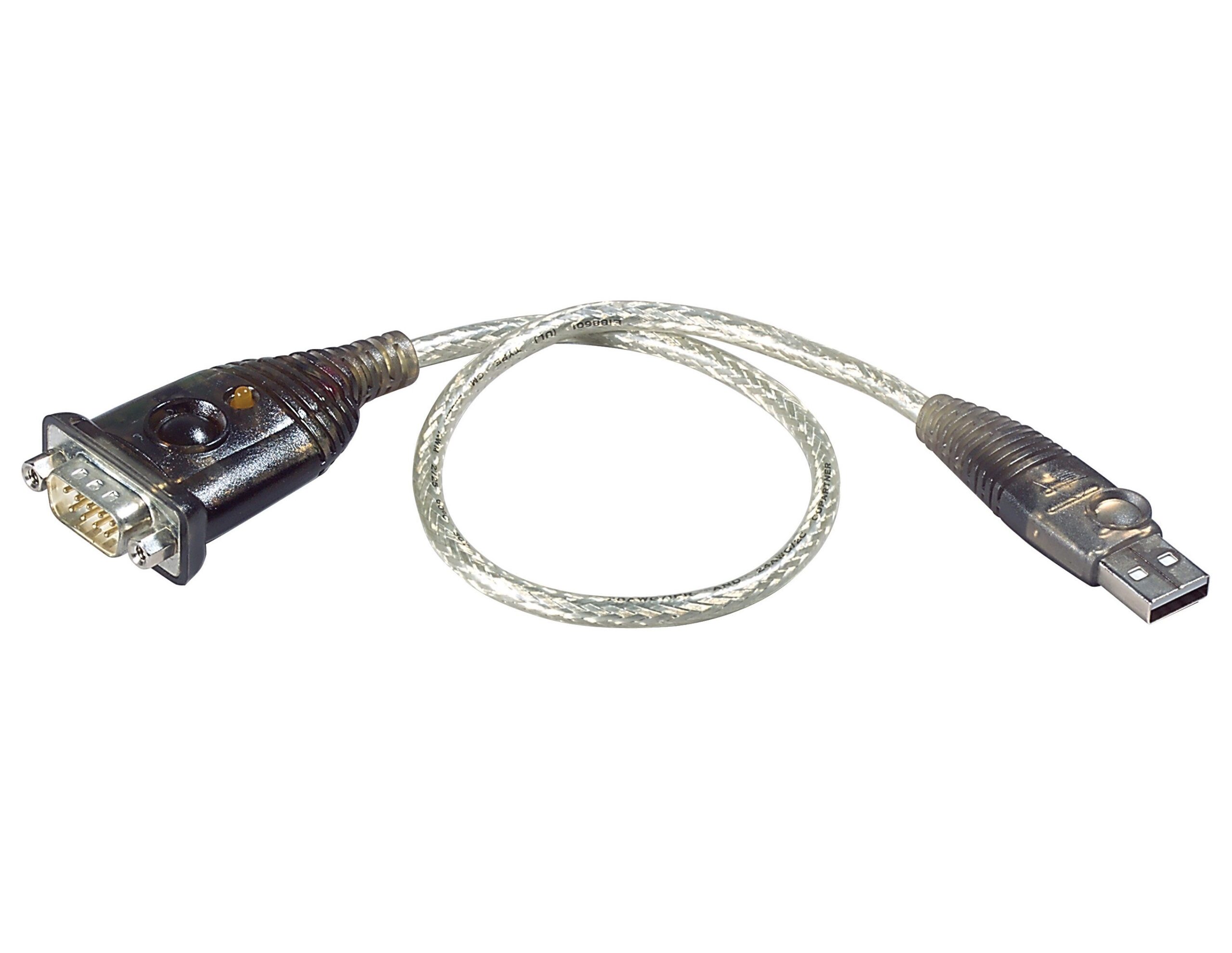 Convertitore Adattatore da USB a Seriale RS-232 con LED 33 cm, UC232A-AT