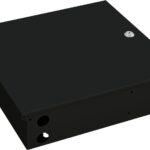 Box a Muro per Fibra Ottica Medium Nero