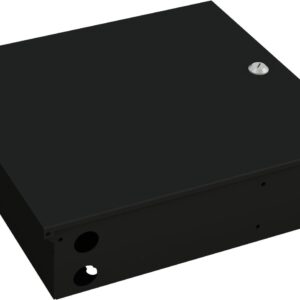 Box a Muro per Fibra Ottica Medium Nero