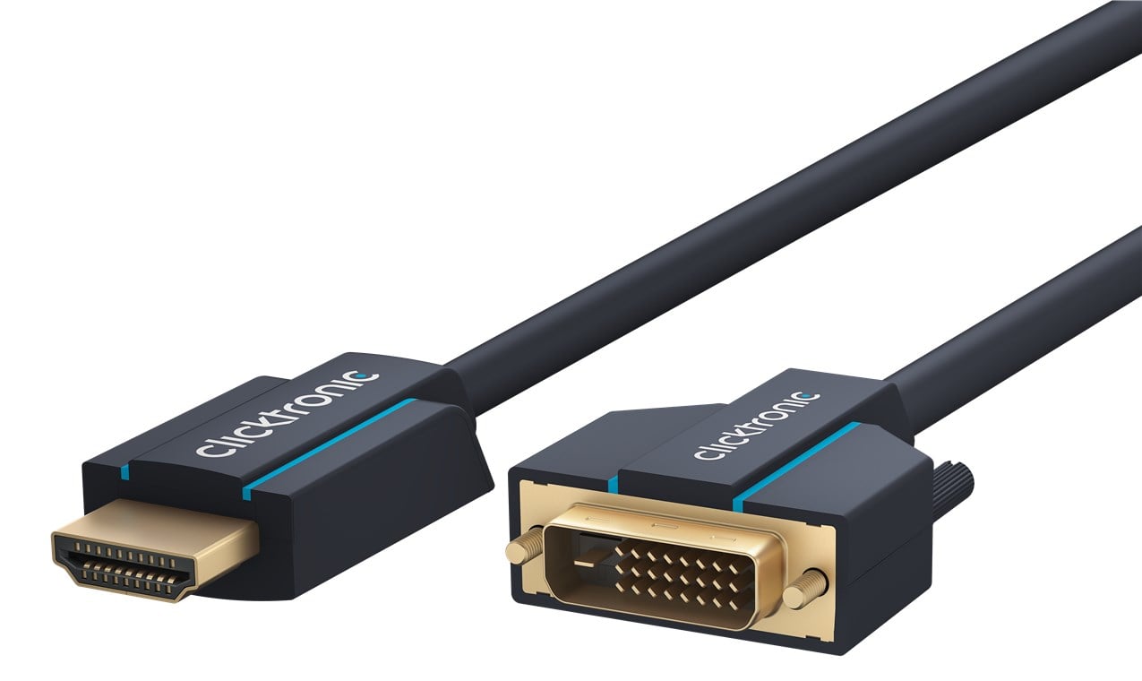 Cavo Video HDMI DVI-D M/M 5 m Alta Qualità
