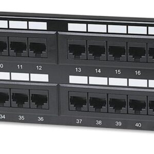Pannello Patch UTP 48 Posti RJ45 cat. 5E