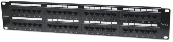 Pannello Patch UTP 48 Posti RJ45 cat. 5E