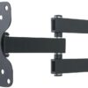 Supporto a Muro per TV LED LCD 13-30'' Full-Motion Nero - immagine 4