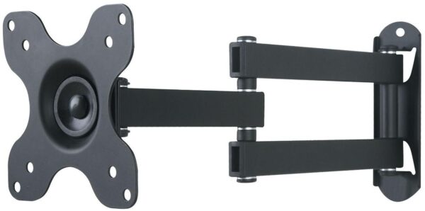 Supporto a Muro per TV LED LCD 13-30'' Full-Motion Nero - immagine 4