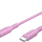 Cavo USB-C™ Maschio/Maschio USB 2.0 in Silicone 1,5 metri Rosa