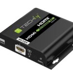 Ricevitore Aggiuntivo per Extender HDMI over IP IR 4K UHD su Cavo Cat.6 fino a 120m