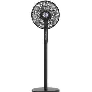 Ventilatore 12'' 2 in 1 con Piantana a 3 Altezze 12 Velocità con Telecomando Oscillazione a 720° e Timer