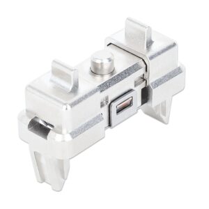 Confezione da 2 pz Clip di Montaggio su Rack 1U Senza Attrezzi