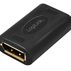Extender Ripetitore DisplayPort DP F a DP F UHD 8K@60Hz Nero