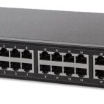 Switch 24 porte Web-Managed Gigabit Ethernet con 2 porte SFP