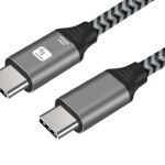 Cavo USB-C&trade; Maschio 3.2 / USB-C&trade; Maschio 5A 100W 1m Alluminio