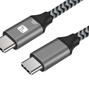 Cavo USB-C™ Maschio 3.2 / USB-C™ Maschio 5A 100W 2m Alluminio