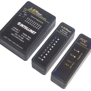 Tester Professionale POE RJ45 e BNC