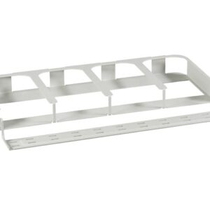 Sottostruttura x 8 moduli FTTH 19'' 1U
